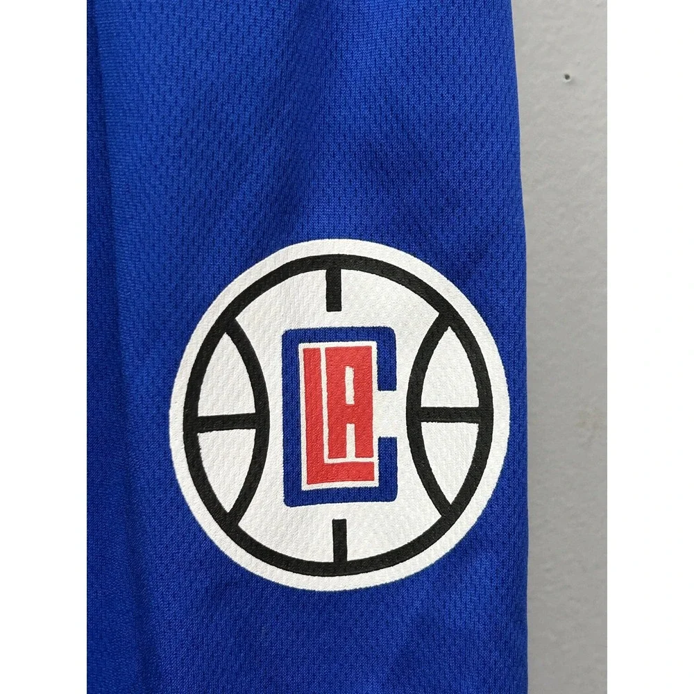 NBA‎ Basketball Shorts Mens Small Blue Kawhi Leonard LA Clippers Athletic Mesh